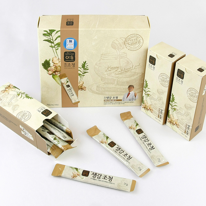 학가산예조청 짜먹는 생강조청 750g(25g×30포)