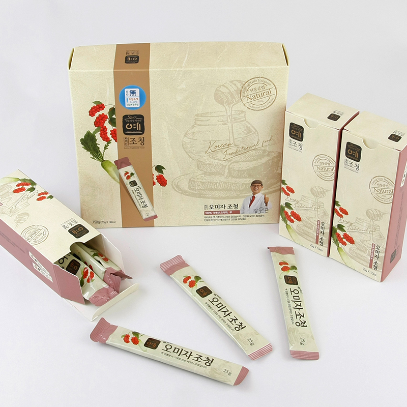 학가산예조청 짜먹는 오미자조청 750g(25g×30포)