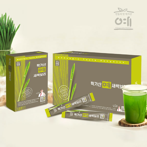 안동학가산김치&학가산 예 새싹보리분말 스틱형67.5g